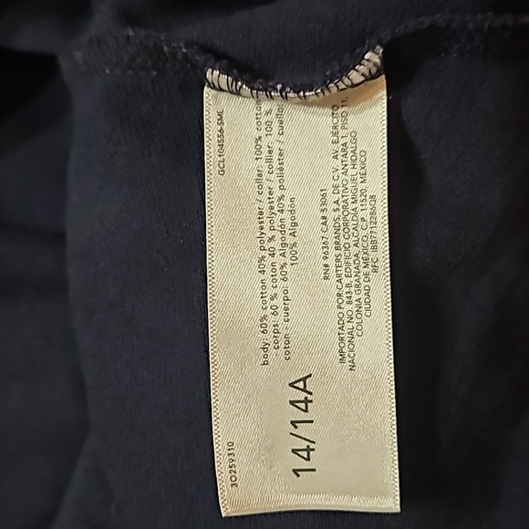 Old Navy Girl's School Uniform Navy Polo Dress, size 14 - Picture 7 of 9